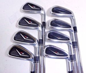 TaylorMade Golf R9 Irons Right Handed #4-PW+AW KBS Steel Regular Used image 1