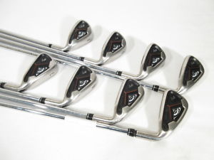 CALLAWAY FT IRONS (4-PW,AW) IRON SET w/Steel UNIFLEX Shafts (+1/2") image 1