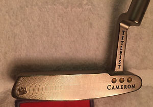 Scotty Cameron Newport Mil-Spec Cameron Custom Shop Putter 33"/350g w/ Cover image 1