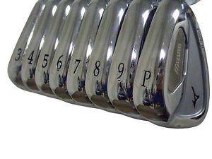 Mizuno MP-59 Irons Set 3-PW (Steel Dynamic Gold, STIFF) Forged Golf Clubs image 1