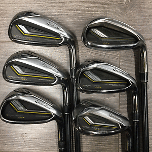 "RARE" TAYLORMADE ROCKETBLADEZ RBZ MAX 6-SW IRONS / REGULAR GRAPHITE SHAFTS image 1