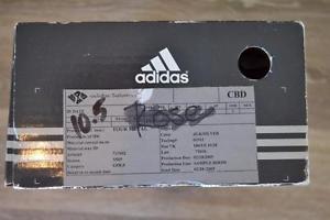ADIDAS MADE FOR JUSTIN ROSE LOGO SIZE 10.5 BLACK TOUR ISSUE METAL GOLF SHOES image 1