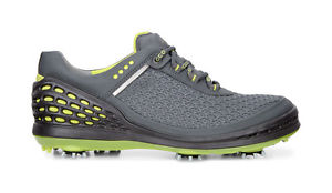 Ecco Herren Golfschuh - Cage EVO - Farbe: dark shadow-dark shadow/sulphur, neu! image 1