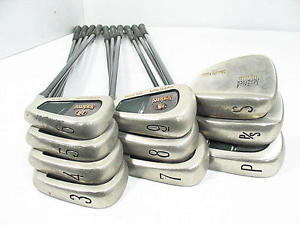 Used[B-] Golf Dunlop New breed professional Iron set Tour Black V10 Stiff E4W image 1