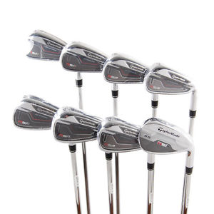 TaylorMade RSi1 Irons 4-PW,SW REAX 90g Steel R-Flex RH image 1