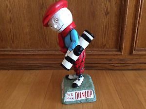 Vintage 1940's  DUNLOP GOLF BALL MAN COUNTER DISPLAY image 1