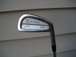 Miura Forged CB 202 Straight Neck Irons, 4-PW , Golf Pride White Out NewDecade ! image 1