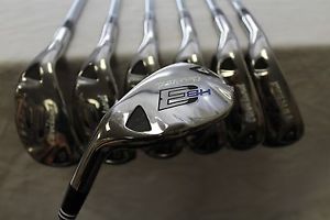 Cleveland Hb 3 4-Pw Iron Set Flight Speed Regular Flex Steel Used Lh image 1