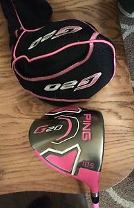Ping G20 2012 Limited Edition Bubba Watson Pink 10.5 Degree Driver + Headcover image 1