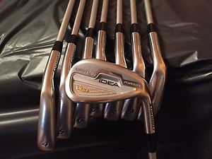 Adams CMB Irons 4-PW + GW KBS C-Taper Stiff image 1