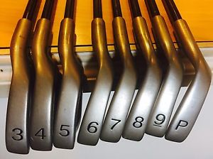 Master Grip 283MC Iron Set Golf Club MRH Graphite Senior Excellent Shape 3-PW image 1