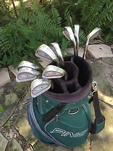 Ping Eye 2 Blue Dot 2- SW RH Golf pride Grips Matching #'s   BGZGF image 1