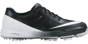 Nike Ladies Lunar Control 4 Golf Shoes Black/White 5 Medium image 1