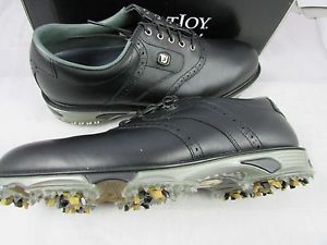 FootJoy Foot Joy  DryJoys Tour MyJoys 53780 Solid Black 16 Wide image 1