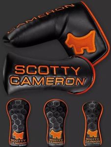 Scotty Cameron Ballistic Orange Headcover Set (Dr, Fw, Ut, Putter) image 1