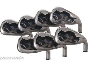 Callaway X18 Irons 4-PW.  Graphite Stiff Shafts. BARGAIN. image 1