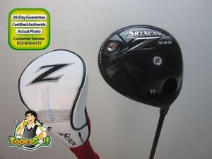 2015 Srixon Z 545 Driver 9.5 degree Kuro Kage Stiff Flex Headcover 23033 image 1