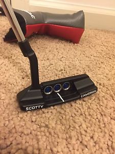 2016 Scotty Cameron Newport 2 Custom Shop Black Blue 34" image 1