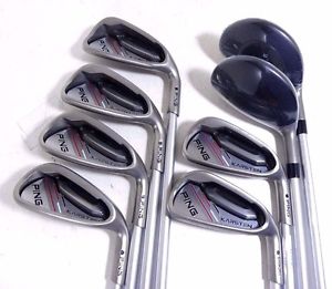 Ping Golf Karsten Combo Set Right Handed 3-PW Graphite Regular Flex Used image 1
