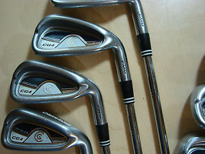 Cleveland CG4 CMM Irons 3-PW, DW TT ActionLite Stiff Steel RH image 1