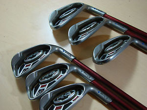 Ping G15 Irons 6-PW,SW Blue Dot TFC 149i Regular RH image 1
