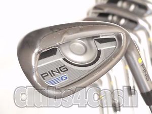 PING G Series Irons  Yellow Dot 1.5* UP  AWT 2.0 Regular Flex .... 4-P image 1