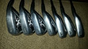 Callaway X-20 Tour Iron Set 3-pw plus x forged 50 wedge (frequency matched) image 1