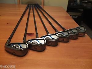 PING Gmax Irons Yellow Dot Graphite CFS 70 REG Flex 7-9,PW, UW, SW image 1