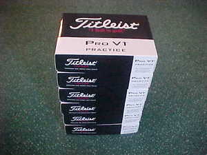 6 DOZEN (72) NEW PRO V1 PRACTICE GOLF BALL, NO EXTRA LOGOS, FREE SHIPPING image 1