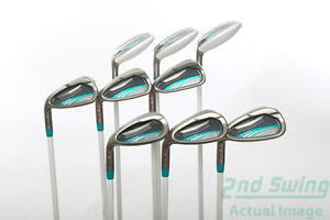 Ping 2015 Rhapsody Iron Set 4-PW GW SW Graphite Ladies Left Red dot 38 in image 1