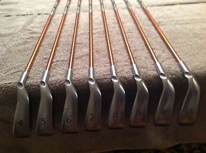 Used Ping G-10 Iron Set, 4-PW, UW. Green Dot, Soft Regular Senior Flex. image 1