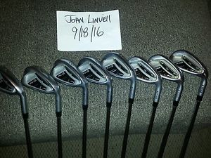 PING i20 Iron Set 6-P, U, S, L  Rh reg flex. Blk dot image 1