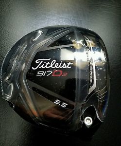 NEW RH  Titleist 917 D2 9.5* Driver HEAD ONLY NIW image 1