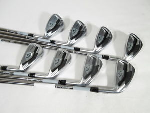 New! CALLAWAY APEX FORGED IRONS (4-PW,AW) IRON SET w/UST Recoil 680 STIFF image 1
