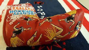 Scotty Cameron 2012 Hula Girl Mahalo Hawaii Putter Cover leather Headcover MINT image 1