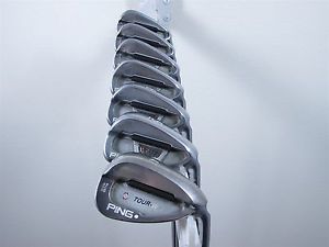 Ping S57 White Dot Iron Set 4-PW Stiff Flex Cushin Steel Midsize Grips +1/2" image 1