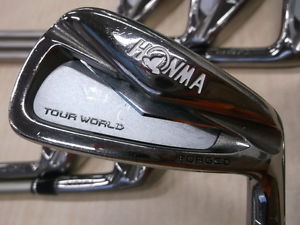 USED HONMA TOURWORLD TW727P VIZARD I65 flex SR  4-10 7pc set image 1