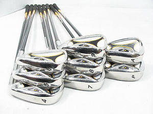 Used[B] Golf TaylorMade r7 USA Iron set RE-AX 65 US M Men W9F image 1