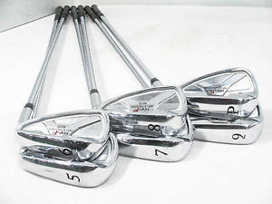 Used[B] Golf MacGregor Mac Tech NV-F Type2 RED Iron set NS Pro 950GH Stiff A2M image 1
