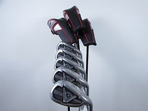 Callaway Edge Combo Iron Set 4H-6H,7-PW,AW Regular Flex Graphite Shafts image 1