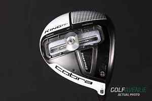 Cobra King F6+ White Driver Adjustable loft Stiff RH Graphite Golf #4404 image 1
