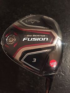 Callaway Fusion 3 Wood/ New, Stiff Graphite image 1