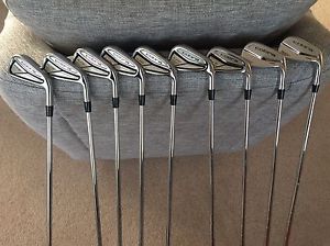 Cobra Fly Z+ Forged Combo irons 3-9 &amp; PW + GW Fly Z Pro Modus 120 X Shafts image 1