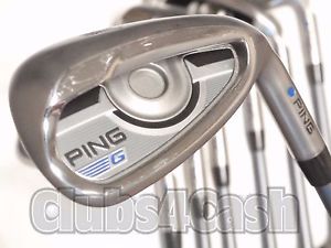 PING G Series Irons  Blue Dot  Graphite CFS 70 Regular Flex 4-P image 1