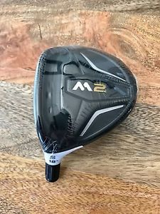 LEFT HAND TAYLORMADE M2 5 WOOD 18 DEGREE HEAD ONLY LH BRAND NEW image 1