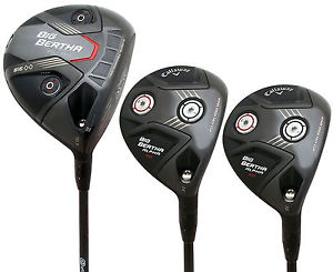 CALLAWAY Big Bertha Alpha 816 10.5° Driver 14 &amp; 18 Wood Set Aldila Rouge Regular image 1
