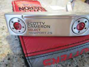 SCOTTY CAMERON SELECT NEWPORT 2.5 NOTCHBACK 34" PUTTER NEW image 1