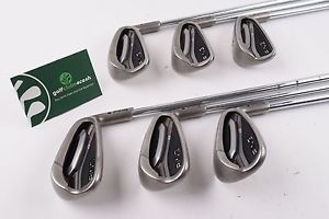 PING G25 IRONS / 6-SW / REGULAR CFS STEEL SHAFT / BLACK DOT / 49879 image 1