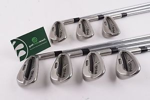 PING S58 IRONS / 4-PW / STIFF PROJECT X 5.5 SHAFTS / BLACK DOT / 51110 image 1