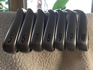 Titleist 712 AP1 Iron Set 5-P+W Tour AD 65i R shafts image 1